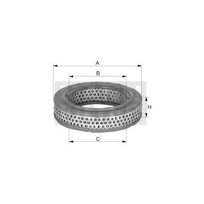 MANN-FILTER Vzduchový filtr MANN C3084 (MF C3084) – Hledejceny.cz
