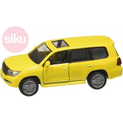 Auto Toyota Landcruiser žlutá 1:55 model kov 1440 SIKU – Zboží Mobilmania