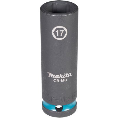 MAKITA nástrčný klíč prodloužený 1/2" square drive Impact BLACK 17mm=oldB-52211 E-16477 – Zboží Dáma