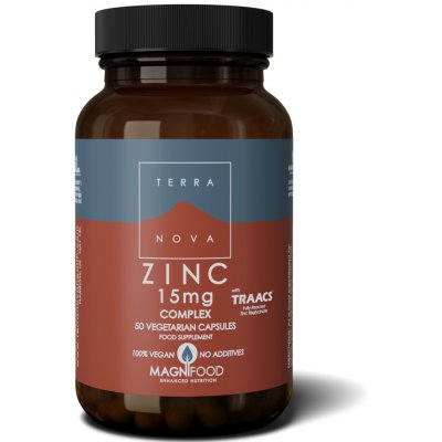 Terranova Health Zinc 15 mg Complex 50 kapslí – Hledejceny.cz