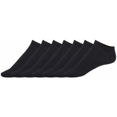 Esmara dámské nízké ponožky s BIO bavlnou 7 párů černá) – Zboží Mobilmania