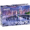 Puzzle Enjoy Zatažená obloha nad Manhattanem New York 1000 dílků