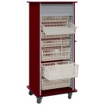 DEXTER 27 ABS vozík boxový, roletový, 1780x780x620 mm, burgundská – Hledejceny.cz