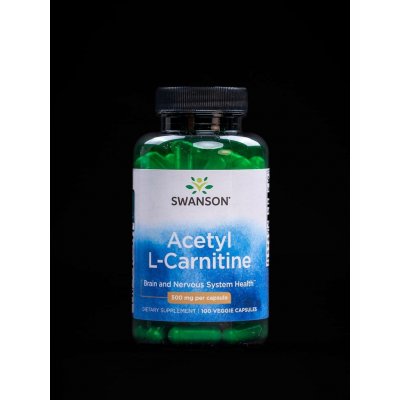 Swanson Acetyl L-Carnitine 240 kapslí 500 mg – Hledejceny.cz