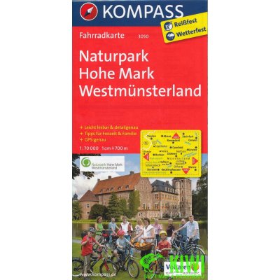 cyklomapa Naturpark Hohe Mark 1:70 t. laminovaná