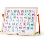 Woody magnetická tabulka s ABC na stůl – Zboží Dáma