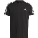 adidas T-shirt Essentials Single Jersey 3-Stripes T-shirt IC9334 Černá