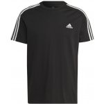 adidas T-shirt Essentials Single Jersey 3-Stripes T-shirt IC9334 černá – Hledejceny.cz