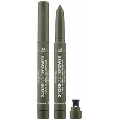Deborah Milano matný vysouvací oční stín v tužce 24ore Color Power 13 Military Green,1,4g – Zboží Mobilmania