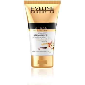 Eveline Cosmetics Spa Professional Vanilkový krém - maska na ruce a nehty s bambuckým máslem 50 ml