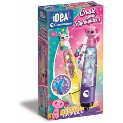 Clementoni: Idea! Sada na výrobu fixů s axolotlem a figurkou jednorožce – Hledejceny.cz