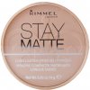 Pudr na tvář Rimmel London Stay Matte Compact Powder Pudr 9 Amber 14 g