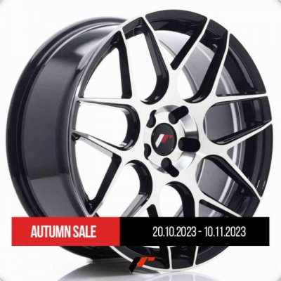 Japan Racing JR18 7,5x18 5x114,3 ET40 gloss black machined | Zboží Auto