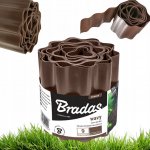 BRADAS Obruba záhonů hnědá, 9m, 20cm COLOUR BOX BR-OBFB 0920 – Zbozi.Blesk.cz