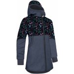 Unuo dívčí softshellový kabát s fleecem Street Žíhaná Tm. Modrá Lístečky – Sleviste.cz