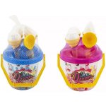 Teddies Sada na písek kbelík formičky zmrzlina Modrá – Sleviste.cz
