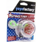 Yoyofactory yoyo Spinstar LED svítící Červená – Zboží Dáma