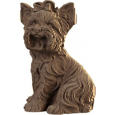 Cartonic 3D puzzle YORKSHIRE TERRIER 126 ks – Zboží Dáma