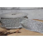 Semišová stuha Barva: Stříbrná – Zboží Mobilmania