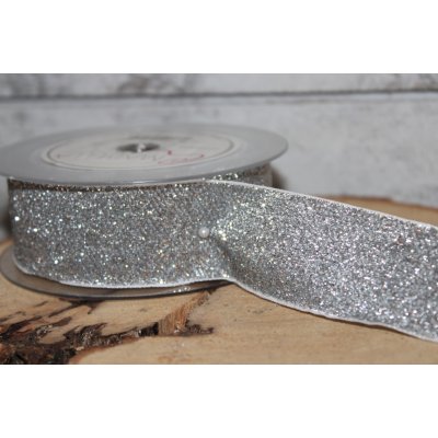 Semišová stuha Barva: Stříbrná – Zboží Mobilmania