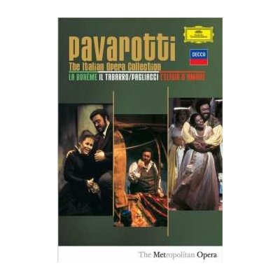 Giacomo Puccini - Pavarotti - The Italian Opera Collection - La Bohème / Il Tarbarro / Pagliacci / L'Elisir D'Amore DVD – Hledejceny.cz