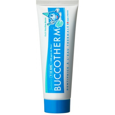 Buccotherm Junior zubní pasta pro školáky, jemná mátová, 50 ml