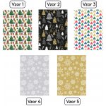 PAW Vánoční balicí papír PAW - 0,7 x 5 m - AGP90224054 – Zboží Dáma