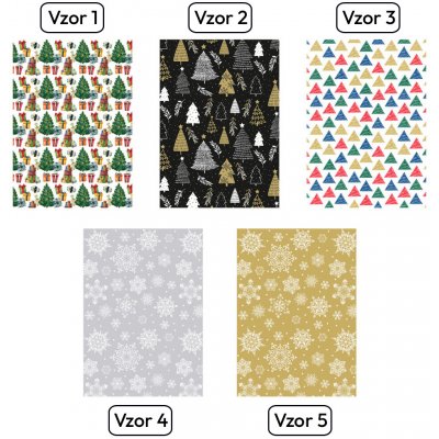PAW Vánoční balicí papír PAW - 0,7 x 5 m - AGP90224054 – Zboží Dáma