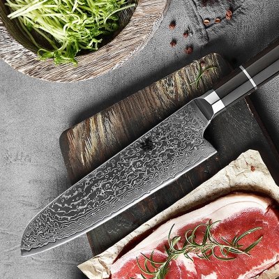 Swityf Damaškový nůž santoku 18 cm