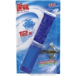Devil WC blok 3in1 Polar aqua 75 ml – Zboží Dáma