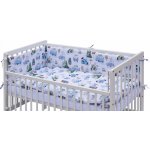Scarlett Postýlka 120 x 60 cm s kompletní výbavou Fany modrá – Zboží Mobilmania