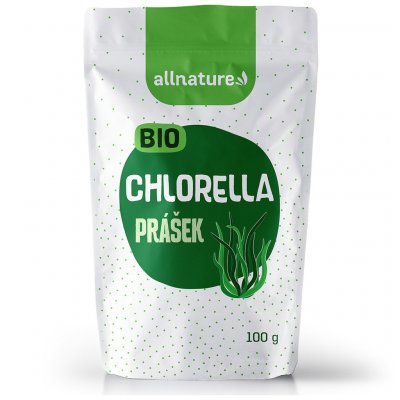 Allnature Bio Chlorella prášek 100 g – Zboží Mobilmania
