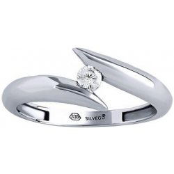 Silvego Stříbrný prsten Mona s Brilliance Zirconia QR189RS