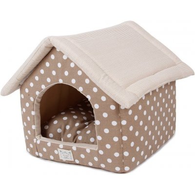 Petproducts Puntíkatý domeček pro psy – Zbozi.Blesk.cz