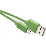 Emos SM7006G USB 2.0 A/M - micro B/M, 1m, zelený