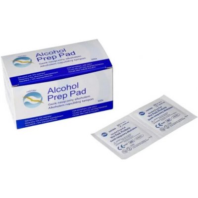 ALKOHOL PREP PAD dezinfekční ubrousky 65 x 30 mm – Hledejceny.cz