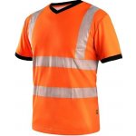 Canis CXS pánské výstražné tričko RIPON oranžová-černá S – Zboží Dáma