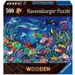Ravensburger 175154 Dřevěné Podmořský Svět 500 Dílků – Zboží Dáma