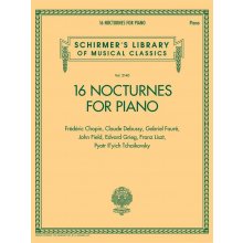 16 Nocturnes for Piano Schirmer Library of Classics Volume 2140 1052763