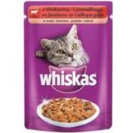 Whiskas s hovězím masem ve šťávě 100 g – Hledejceny.cz