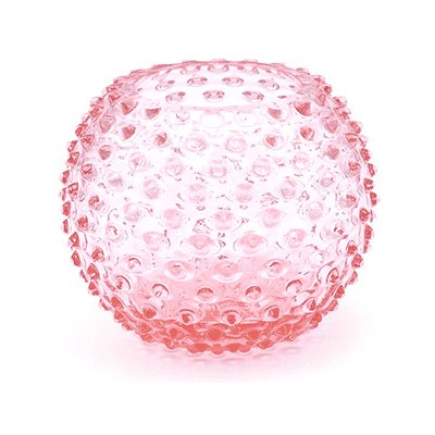 Váza 12cm - Hobnail - Ananas - růžová – Hledejceny.cz