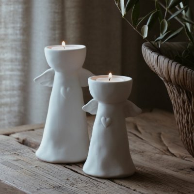 Keramický svícen/váza Majas Cottage M – Zboží Dáma