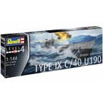 REVELL Plastic ModelKit ponorka 05167 German Submarine Type IX C/40 U190 1:144 – Zboží Dáma