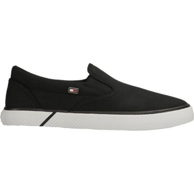 Tommy Hilfiger Vulc Canvas Slip-On Sneaker FW0FW08065 černá – Zboží Dáma