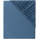 Livarno Home Žerzejové napínací prostěradlo 140-160x200 modrá – Zboží Mobilmania