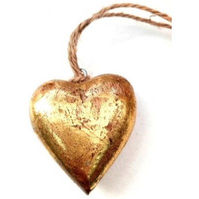 Dřevěné srdíčko duté bílé závěs - 7 cm – Zbozi.Blesk.cz