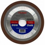 DIAMANTOVÝ KOTOUČ VYPUKLÝ PRO BROUŠENÍ PILOVÝCH KOTOUČŮ S VĚNCEM Z TVRDOKOVU (WIDIA) 125mm – Sleviste.cz