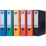 Omega Hit office pořadač pákový A4 8 cm zelený prešpan – Hledejceny.cz