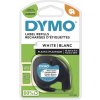 Dymo LetraTag páska plastová 12mm x 4m, bílá, 59422, S0721660