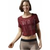 Dámská Trička Reebok C MESH TEE MERLOT AY0879 červené